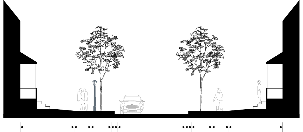 Figure 7.4-2 RD-3 Alley Section